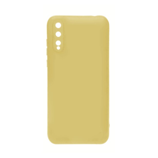 Capa de Silicone para Huawei Y8p 2020/P Smart S Amarelo